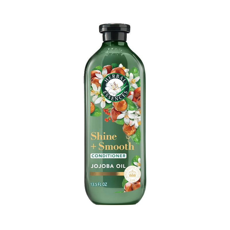 slide 1 of 11, Herbal Essences Jojoba Oil Sulfate Free Conditioner For Frizzy Hair - 13.5 fl oz: Contains Aloe, Paraben-Free, Liquid, Citrus Scent, 13.5 fl oz