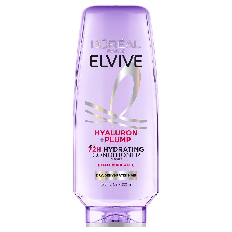 slide 1 of 11, L'Oreal Paris Elvive Hyaluron Hydrating Conditioner Paraben-Free - 13.5 fl oz, 13.5 fl oz