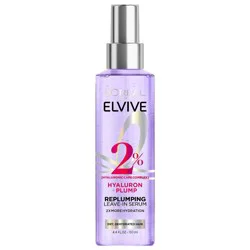 L'Oreal Paris Elvive Hyaluron Plump Replumping Hair Serum Paraben-Free - 4.4 fl oz