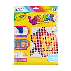 Crayola Wixels Animal Activity Kit: Kids Craft Set with Markers & Patterns, Wixel Board, Ages 6+