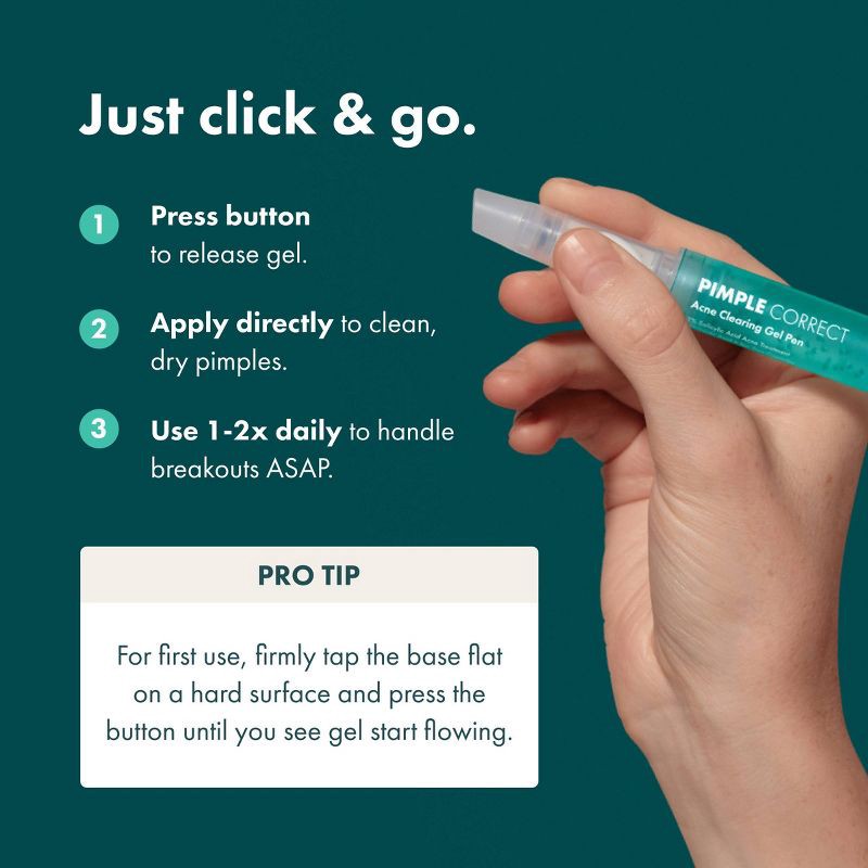 slide 5 of 8, Hero Cosmetics Hero Pimple Correct Pen - 0.34 fl oz, 0.34 fl oz