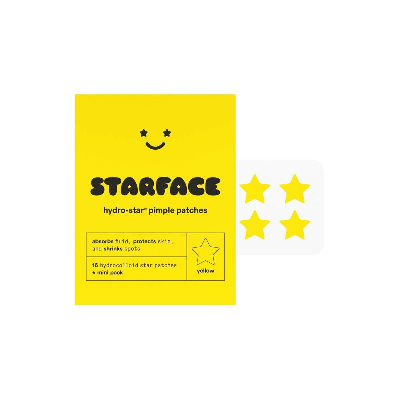 slide 1 of 4, Starface Hydro Star Pimple Patches Mini Pack - 16pc, 16 ct