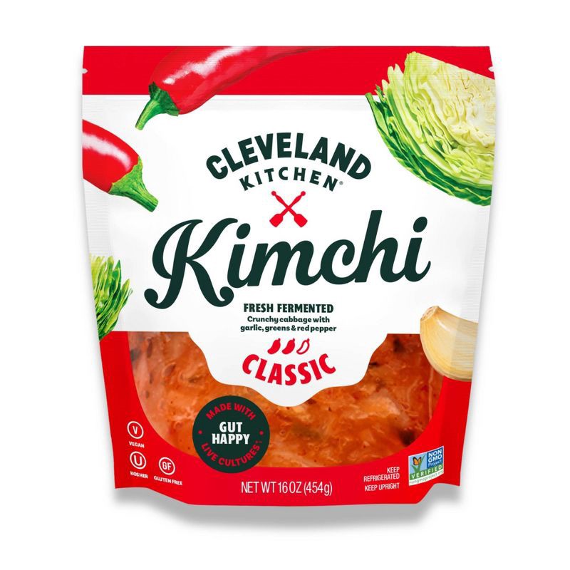 slide 1 of 5, Cleveland Kitchen Classic Kimchi - 16oz, 16 oz