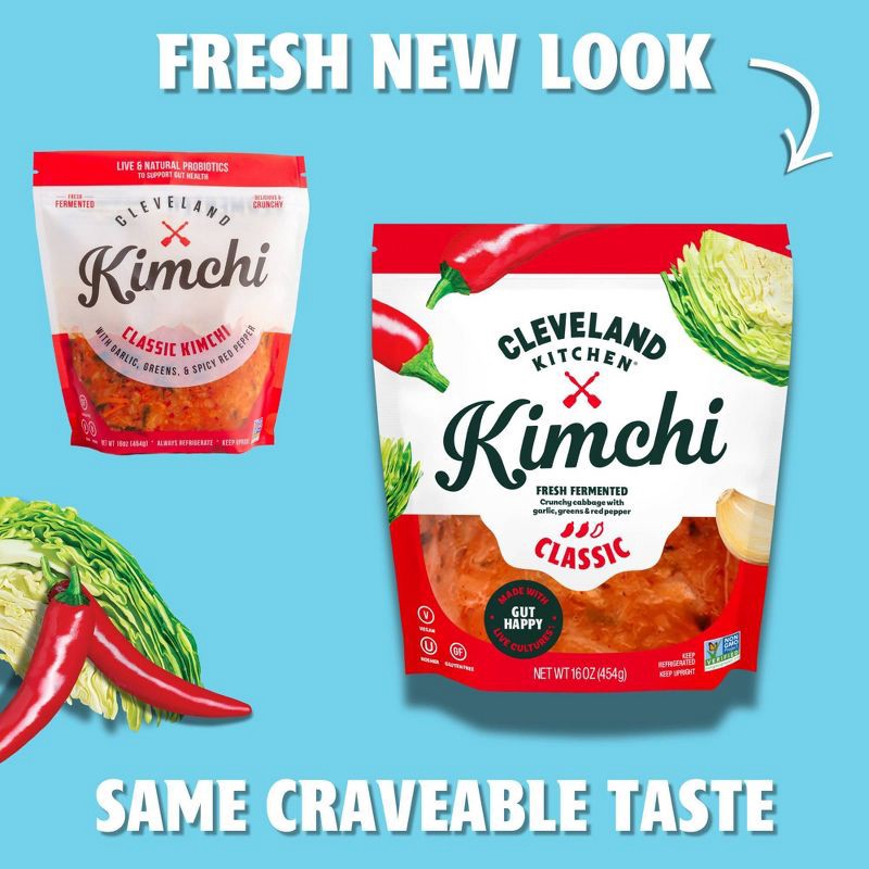 slide 4 of 5, Cleveland Kitchen Classic Kimchi - 16oz, 16 oz