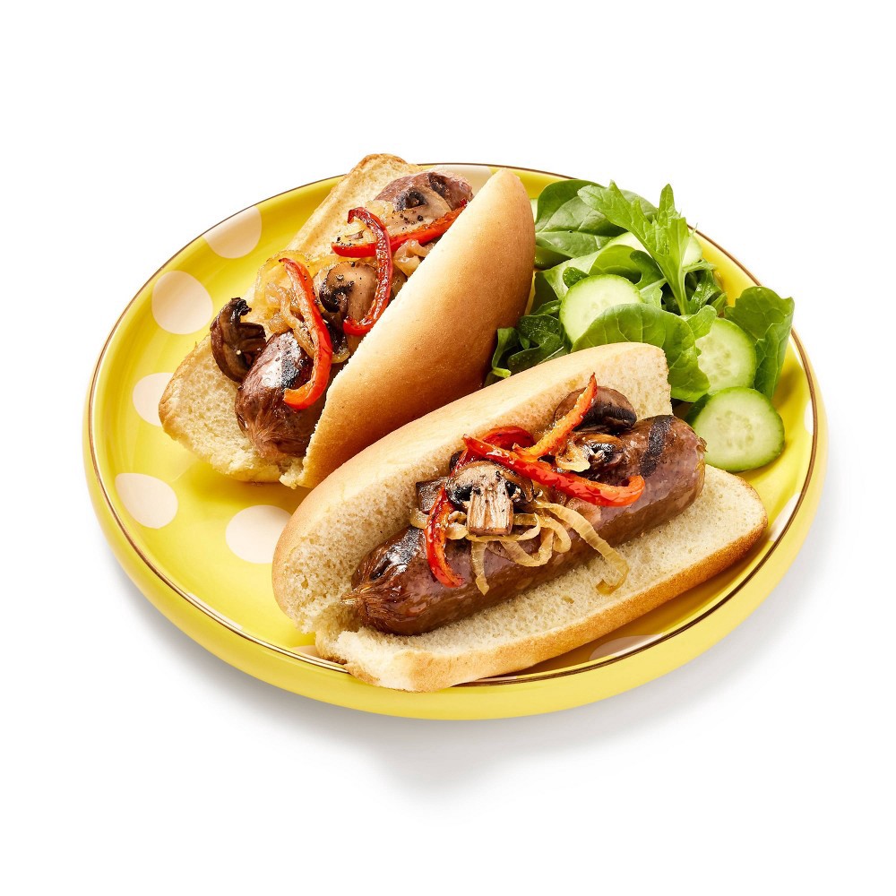 slide 3 of 3, Vegan Plant Based Sausage with Mushrooms - 15oz - Tabitha Brown For Target, 15 oz