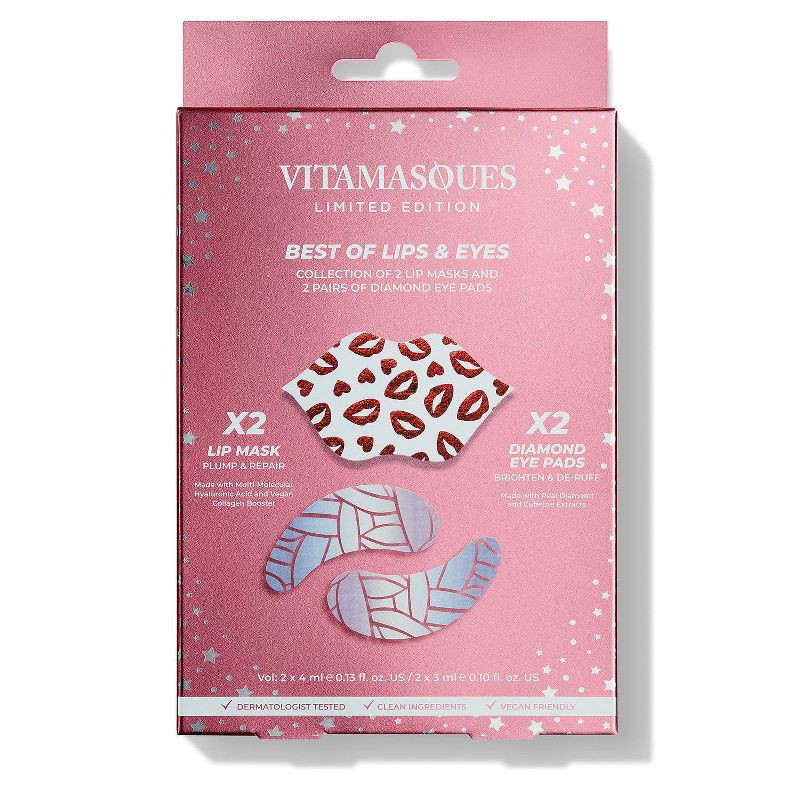 slide 1 of 11, Vitamasques Lip + Eye Box Set - 4ct, 4 ct