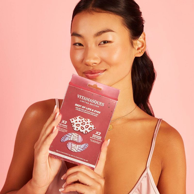 slide 7 of 11, Vitamasques Lip + Eye Box Set - 4ct, 4 ct