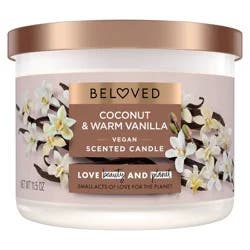 Beloved Coconut & Warm Vanilla 2-Wick Candle 11.5oz