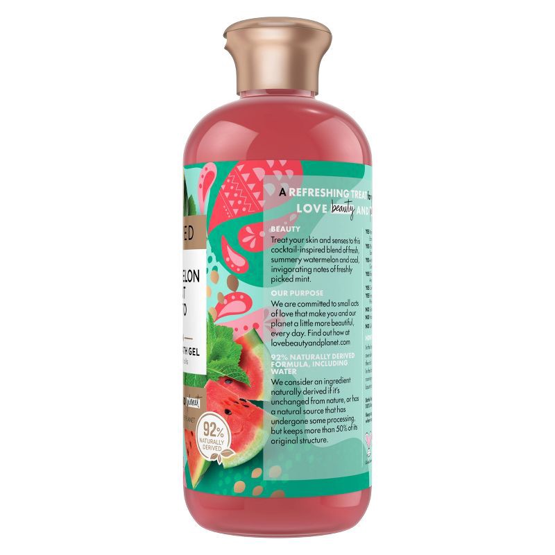 slide 4 of 6, Beloved Watermelon & Mint Mojito Vegan Shower & Bath Gel - 11.8 fl oz, 11.8 fl oz