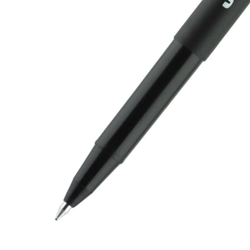 uniball 18ct Onyx Rollerball Pens Black Fine Point 0.7mm Black Ink 18 ct