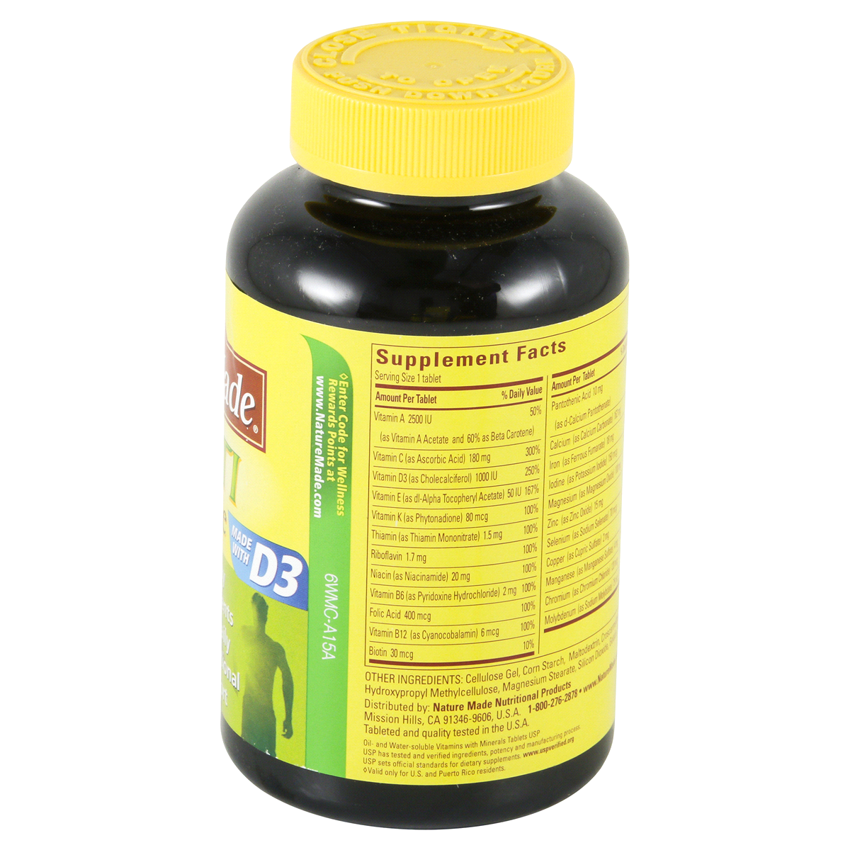 Nature Made Multi Complete Tablets 250 ct Shipt