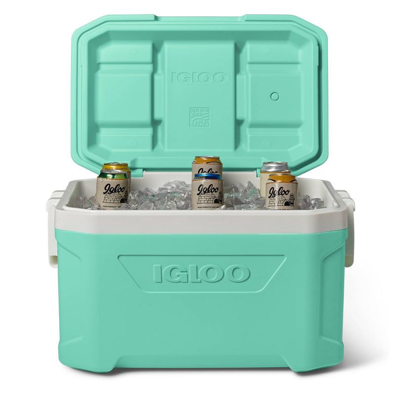 slide 2 of 13, Igloo Latitude 52qt Cooler - Mint, 52 qt