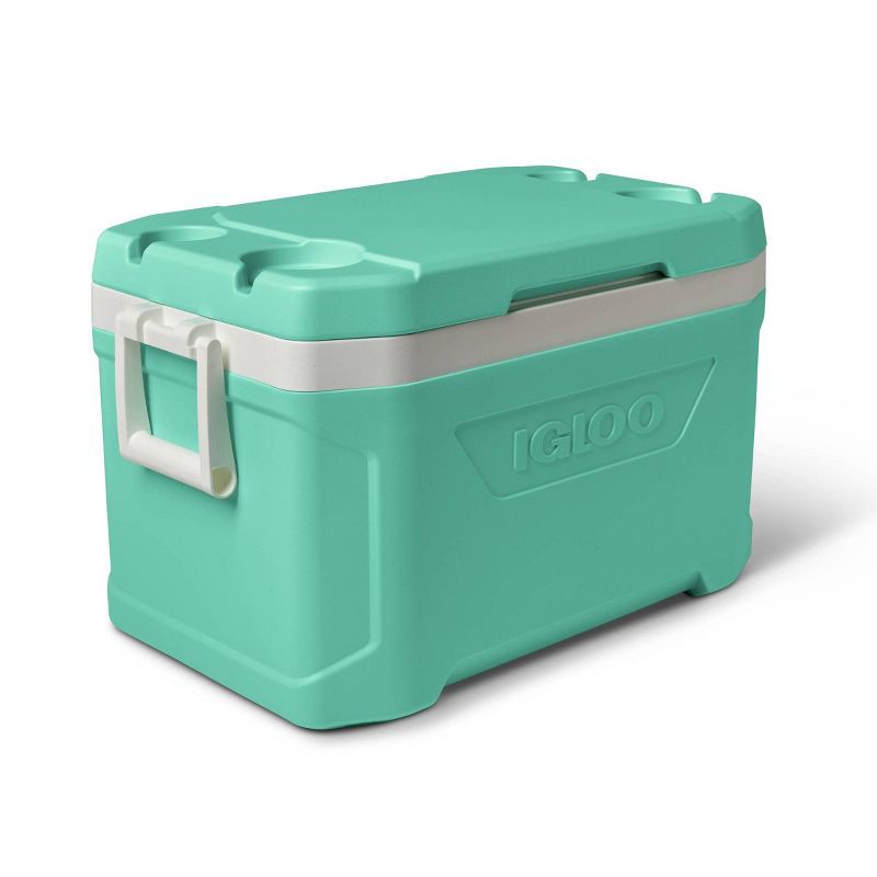 slide 8 of 13, Igloo Latitude 52qt Cooler - Mint, 1 ct