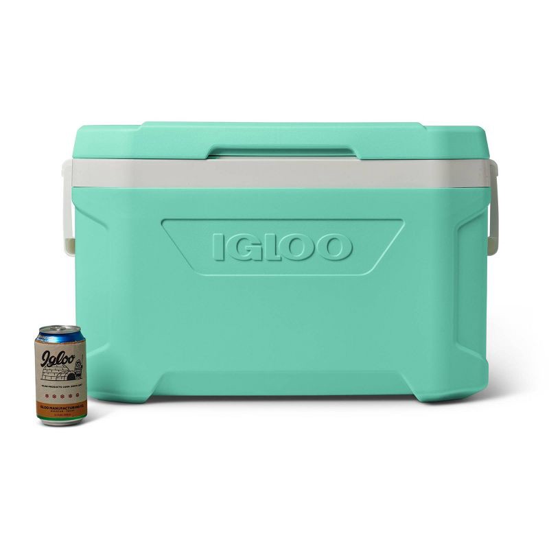 slide 9 of 13, Igloo Latitude 52qt Cooler - Mint, 52 qt