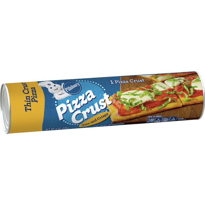 slide 1 of 7, Pillsbury Thin Crust Pizza Dough - 8oz, 8 oz