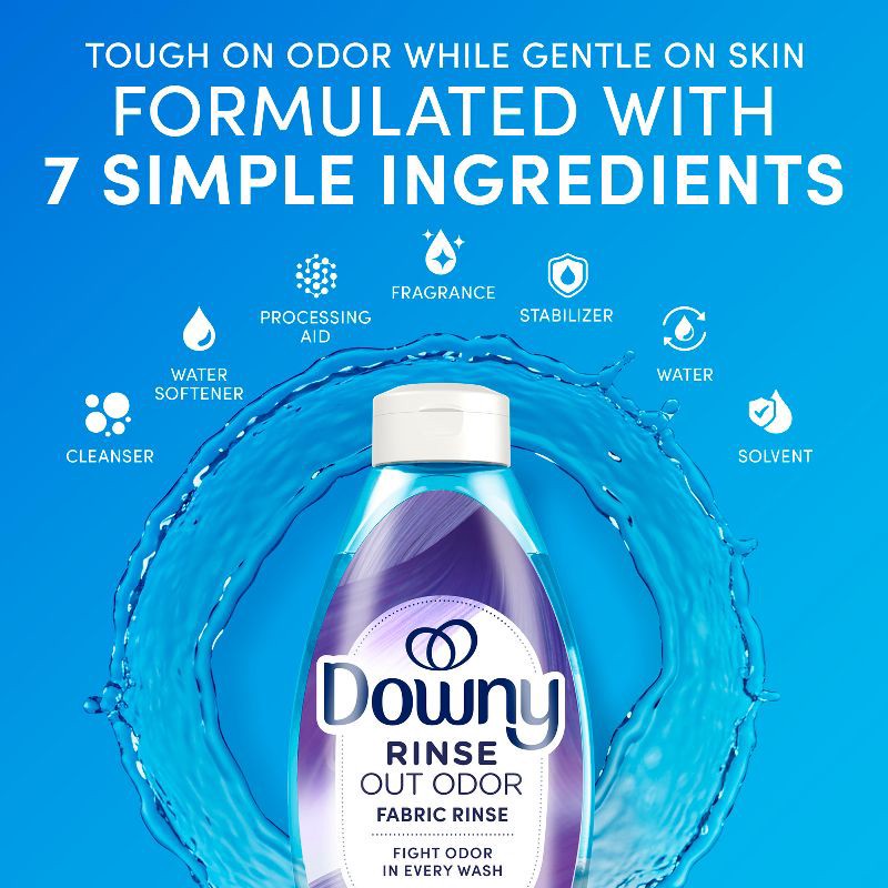 slide 6 of 16, Downy Rinse and Refresh Fresh Lavender - Rinse Out Odors - 48 fl oz, 48 fl oz