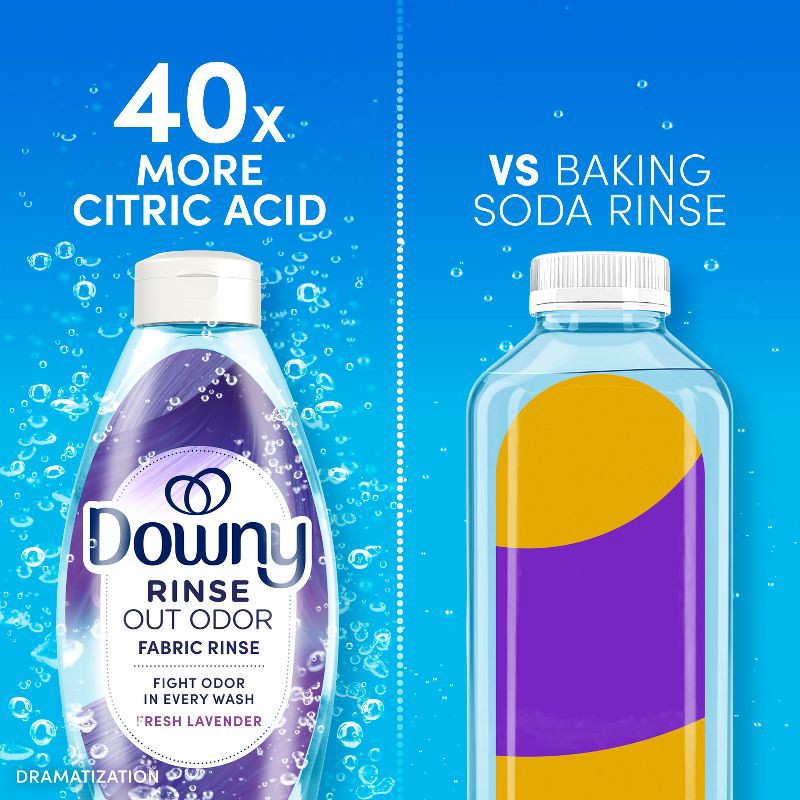 slide 9 of 16, Downy Rinse and Refresh Fresh Lavender - Rinse Out Odors - 48 fl oz, 48 fl oz