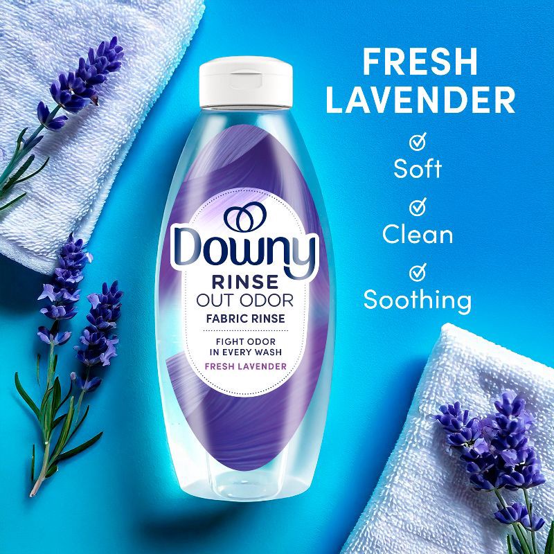 slide 11 of 16, Downy Rinse and Refresh Fresh Lavender - Rinse Out Odors - 48 fl oz, 48 fl oz