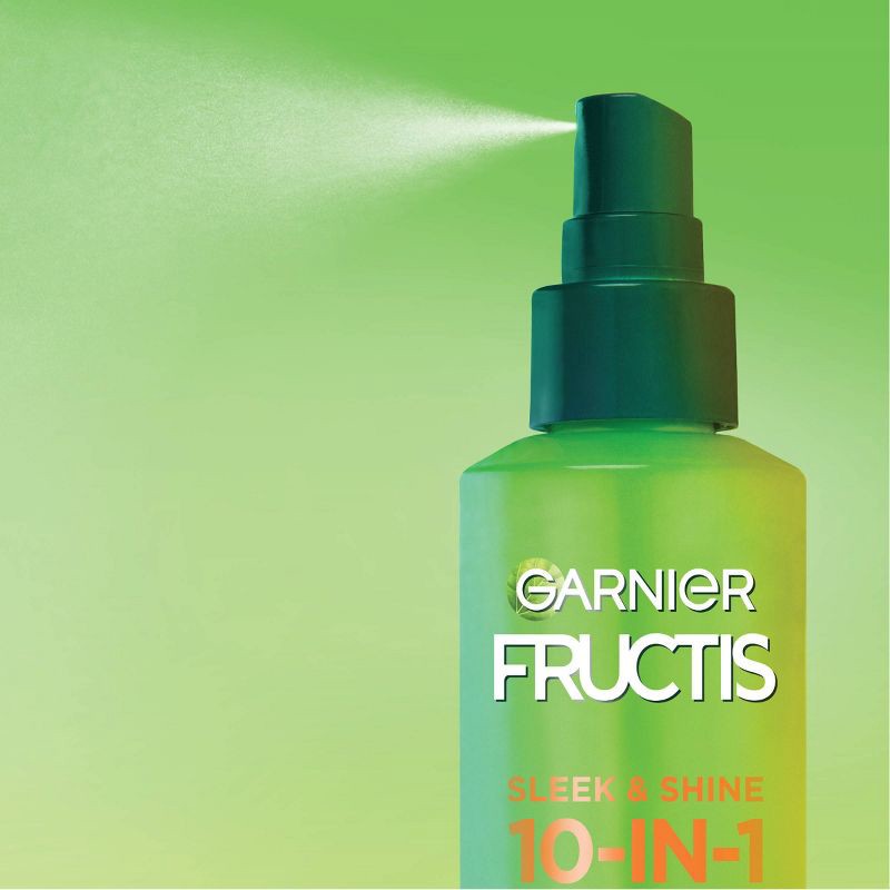 slide 3 of 3, Garnier Fructis Sleek & Shine 10-in-1 Hair Spray for Frizzy & Dry Hair - 8.1 fl oz, 8.1 fl oz