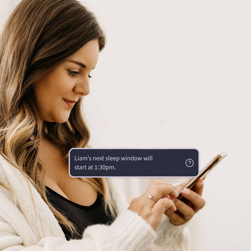 slide 8 of 9, Owlet Dream Duo 2 Smart Baby Monitor - Includes FDA-Cleared Dream Sock & HD Video Wifi Camera - Mint, 1 ct