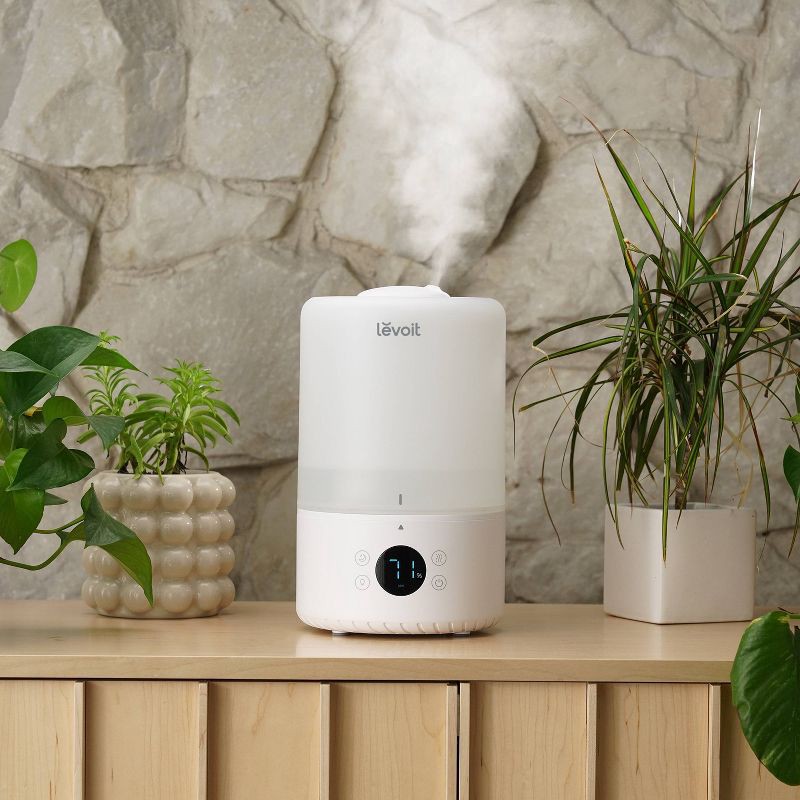 slide 2 of 15, Levoit 200S Dual Smart Top Fill Humidifier: Cool Mist, Ultrasonic, No Filter, 25 Hr Run, 100-300 sq. ft., Bedroom & Baby, 1 ct