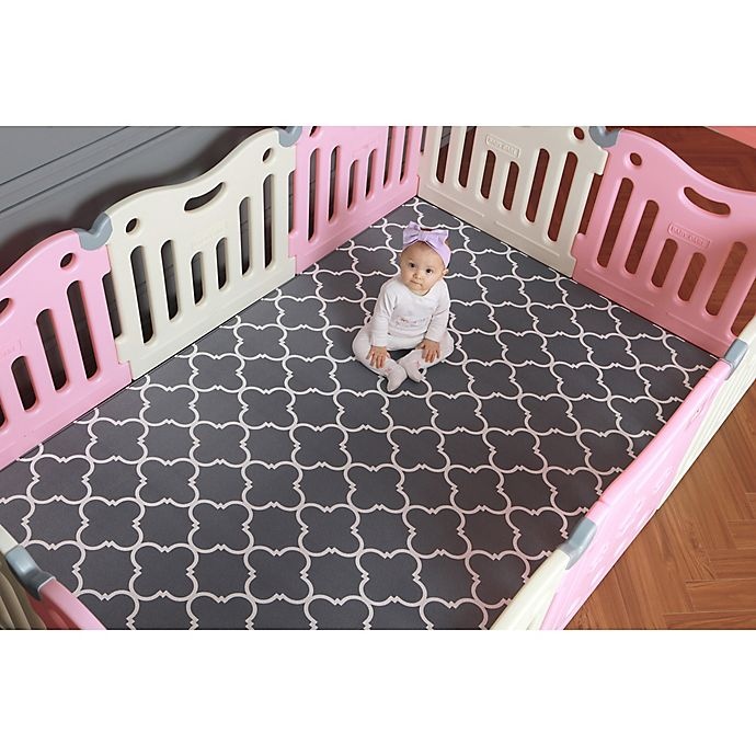 slide 2 of 11, BABY CARE Funzone Baby Playpen - Pink, 1 ct