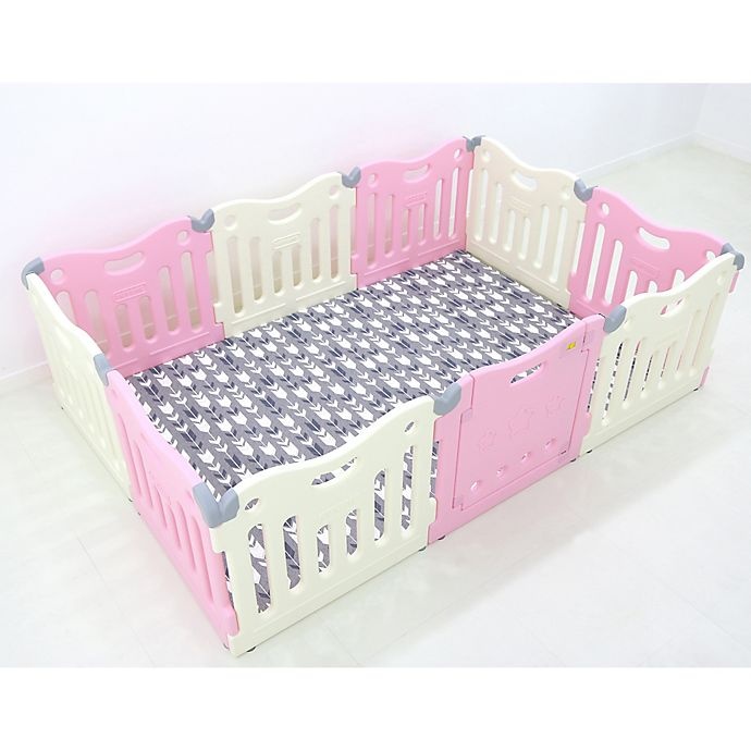 slide 9 of 11, BABY CARE Funzone Baby Playpen - Pink, 1 ct