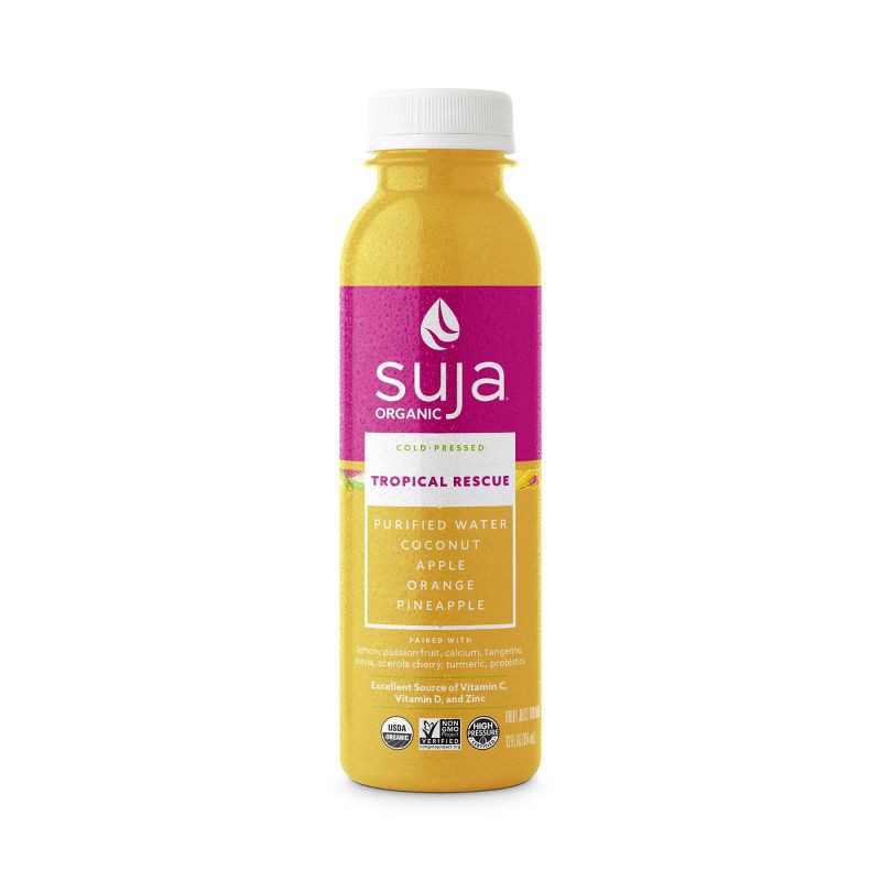 slide 1 of 1, Suja Organic Tropical Rescue Drink - 12 fl oz, 12 fl oz