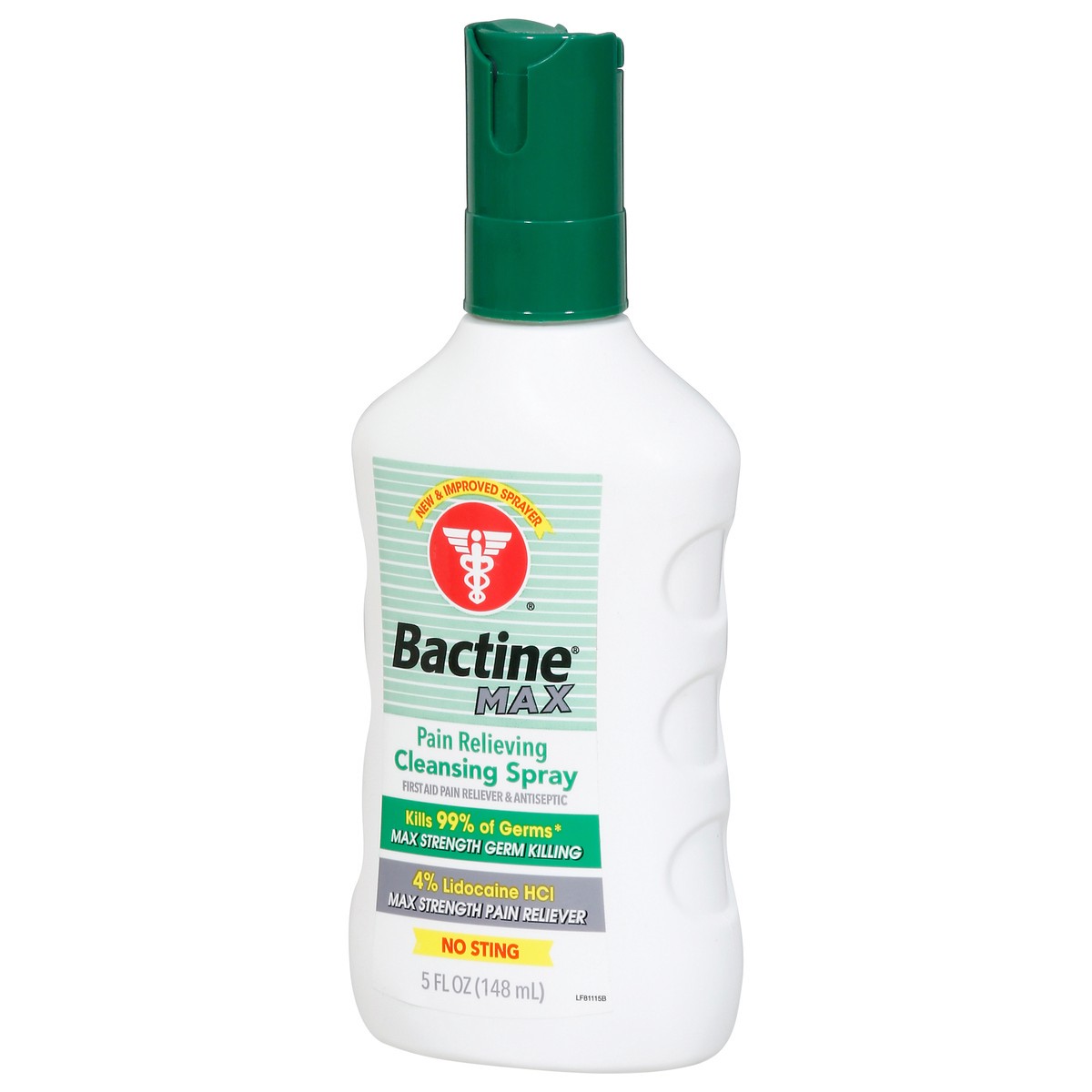 slide 10 of 10, Bactine Max Pain Relieving Cleansing Spray 5 oz, 5 oz