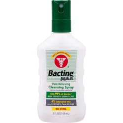Bactine Max Pain Relieving Cleansing Spray 5 oz
