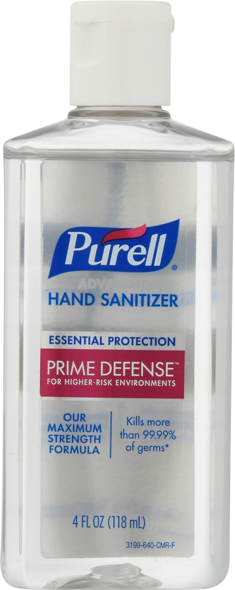 slide 1 of 10, PURELL Essential Protection Prime Defense Advanced Hand Sanitizer 4 fl oz, 1 ct