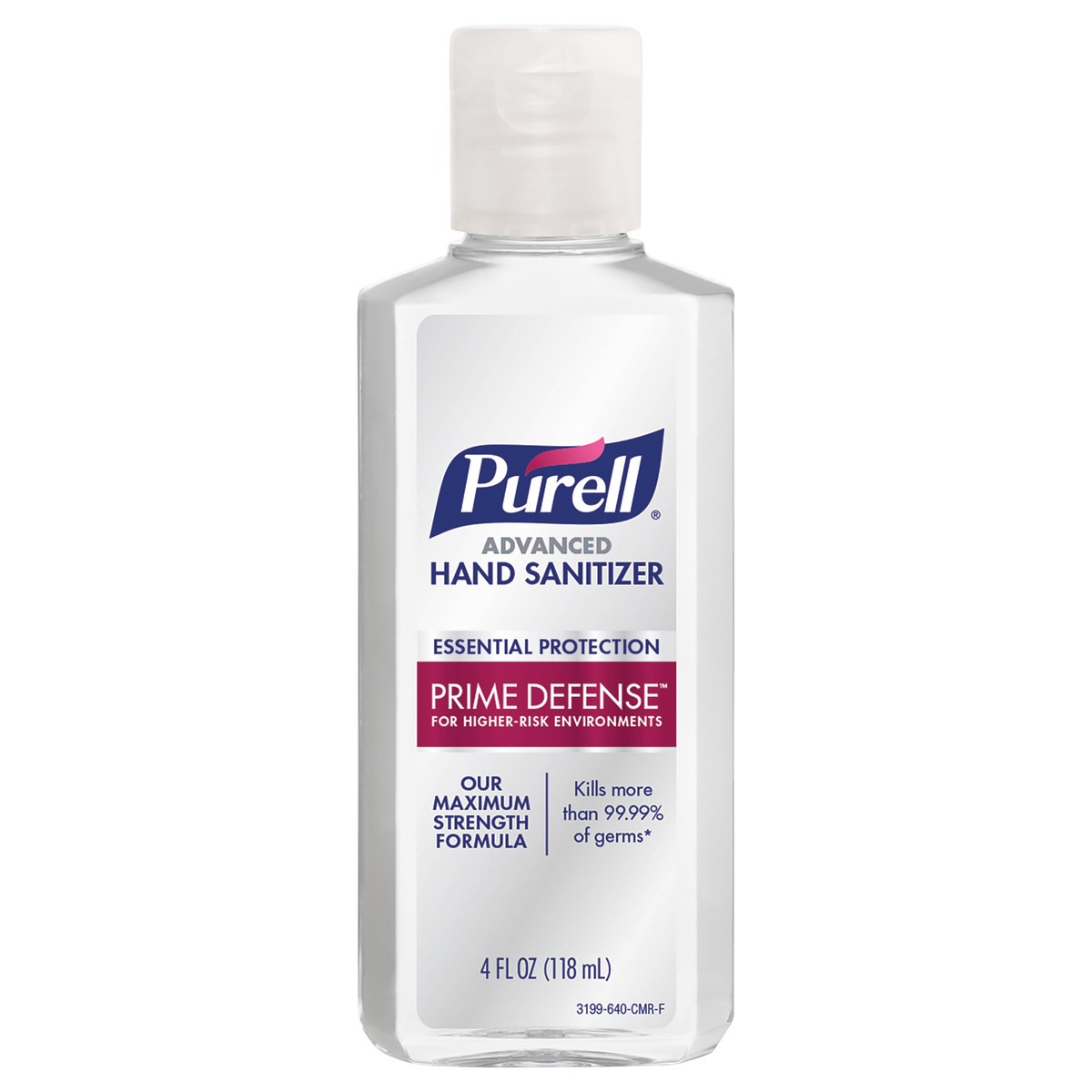 slide 1 of 10, PURELL PRIME DEFENSE™ Advanced Hand Sanitizer, 4 fl oz Flip Cap Bottle, 4 fl oz