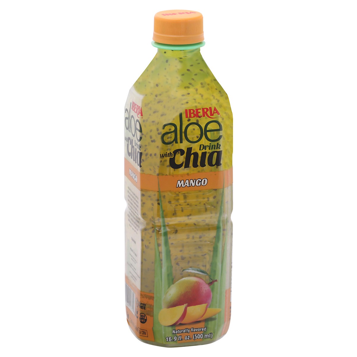 slide 6 of 9, Iberia Mango Aloe Drink with Chia 16.9 fl oz, 16.9 fl oz