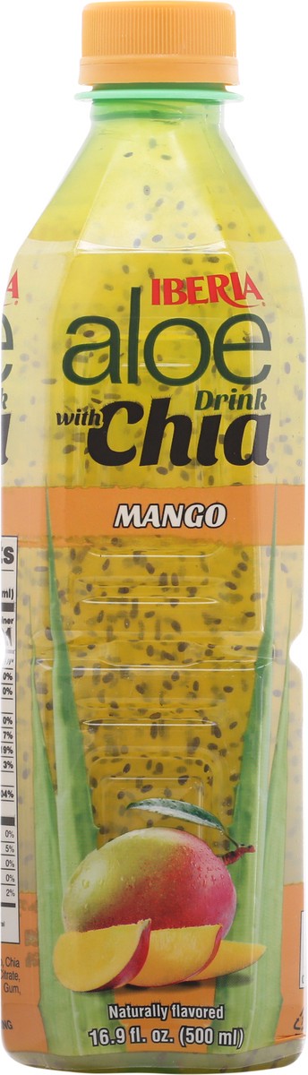 slide 5 of 9, Iberia Mango Aloe Drink with Chia 16.9 fl oz, 16.9 fl oz
