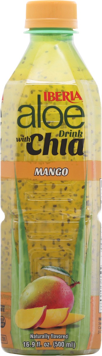slide 3 of 9, Iberia Mango Aloe Drink with Chia 16.9 fl oz, 16.9 fl oz