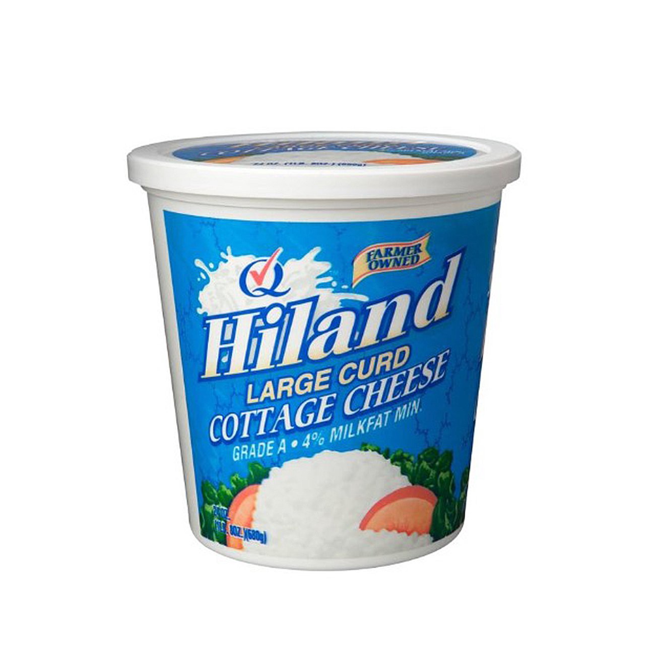 Prairie Farms Hiland Large Curd Cottage Cheese 24 Oz | Shipt