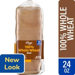 Kroger 100% Whole Wheat Bread