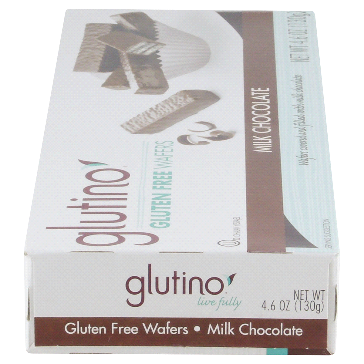 slide 3 of 5, Glutino Gluten Free Chocolate Wafer Cookies, 4.6 oz