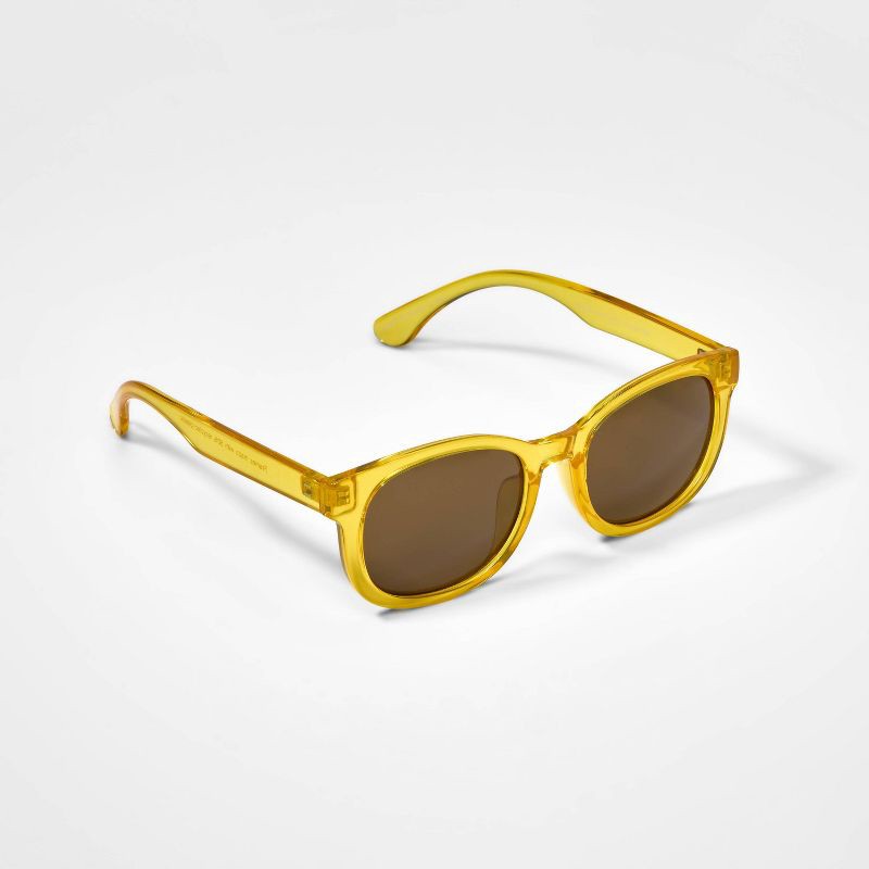 slide 2 of 2, Kids' Crystal Translucent Square Sunglasses - Cat & Jack™, 1 ct