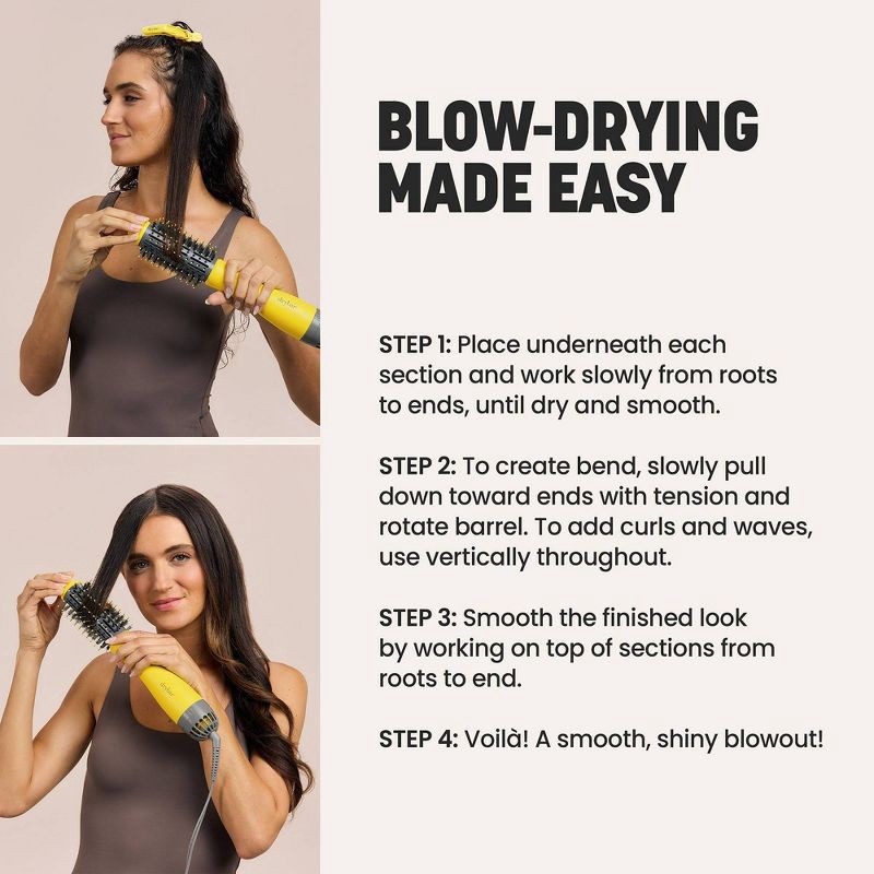 slide 6 of 12, Drybar The Half Shot Small Round Blow-Dryer Brush, 1 ct