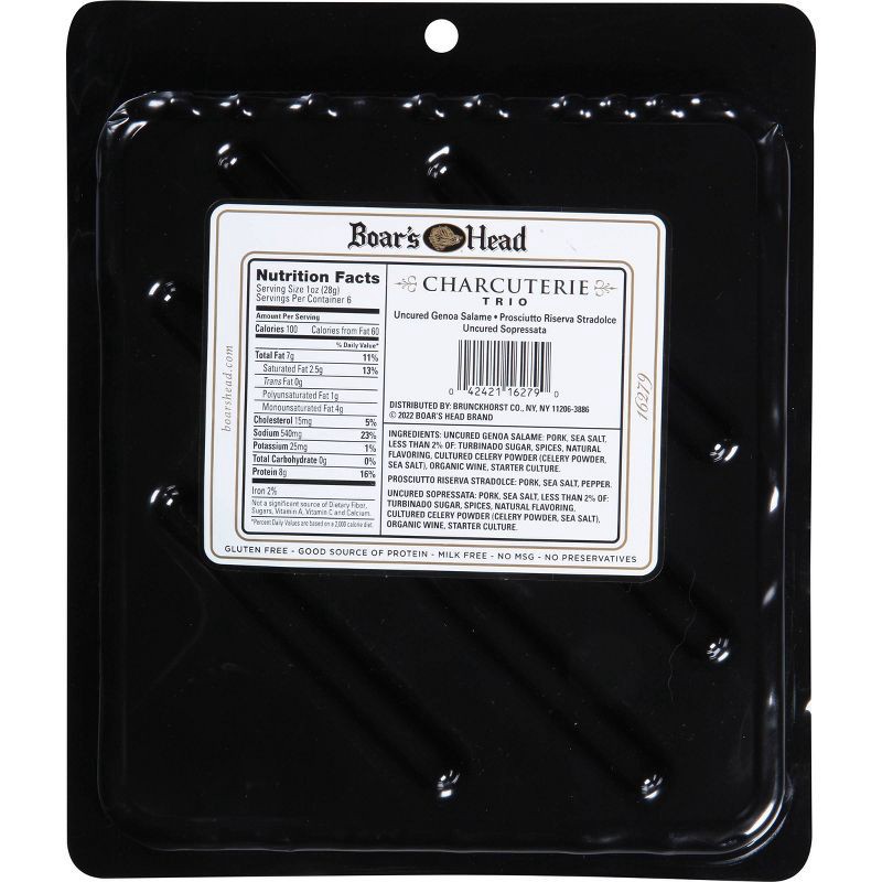 slide 4 of 5, Boar's Head Charcuterie Tray - 6oz, 6 oz