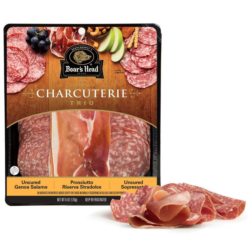 slide 5 of 5, Boar's Head Charcuterie Tray - 6oz, 6 oz