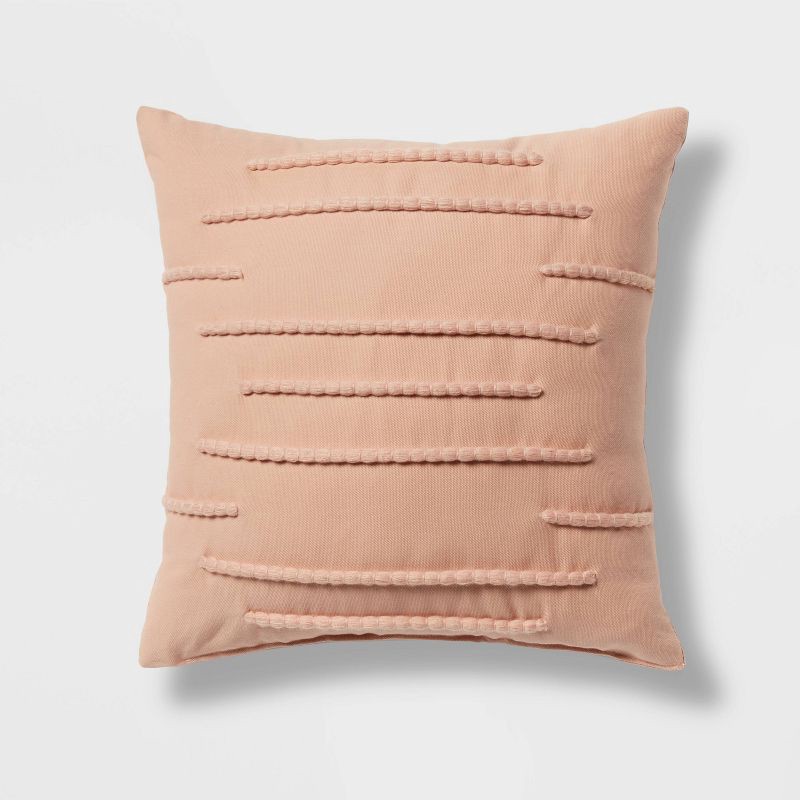 slide 8 of 10, 12pc Queen Floral Boho Comforter & Sheets Set Terracotta Pink - Threshold™: Woven Polyester, Botanical Pattern, 180 Thread Count, 1 lb