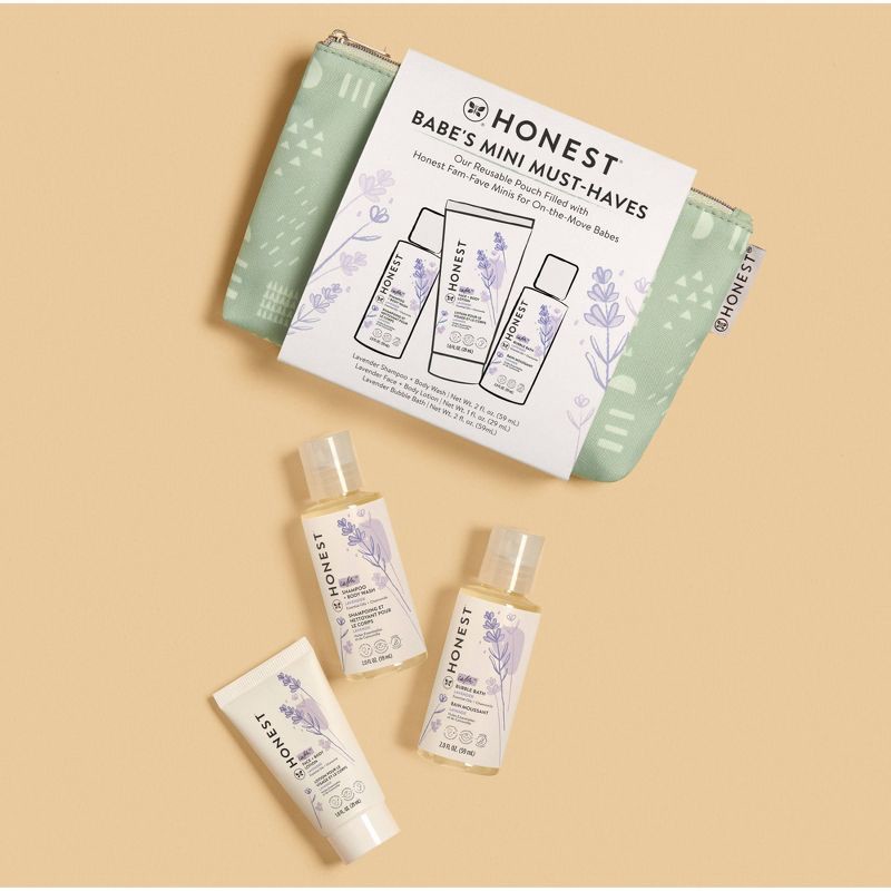 slide 2 of 7, The Honest Company Babe's Mini Must-Haves Gift Set, 1 ct