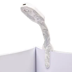 Thinking Gifts Flexilight Rechargeable White Flowers Booklight
