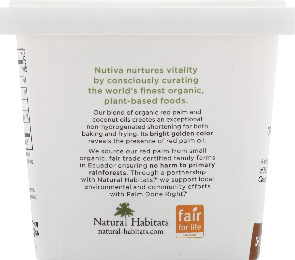 slide 11 of 13, Nutiva Organic Original Shortening, 15 oz