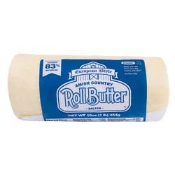 Amish Country Salted European Style Roll Butter 1lb