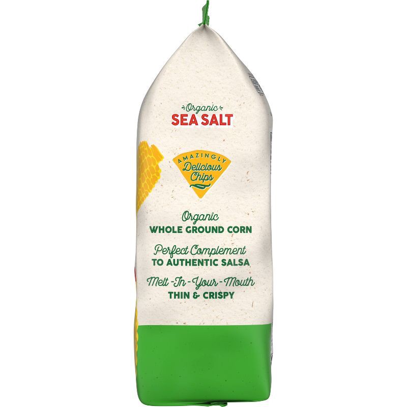 slide 3 of 9, Late July Snacks Thin and Crispy Organic Tortilla Chips with Sea Salt - 10.1oz, 10.1 oz