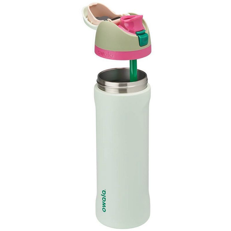 slide 2 of 6, Owala 24oz FreeSip Stainless Steel Water Bottle - Alpine Sport, 24 oz