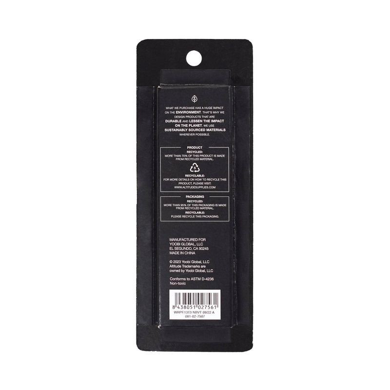 Yoobi Altitude 4pc Mechanical Pencils with Lead Refill Assorted Colors